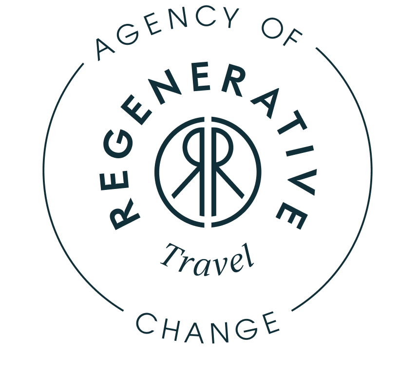 Regenerative Travel Agency of Change badge