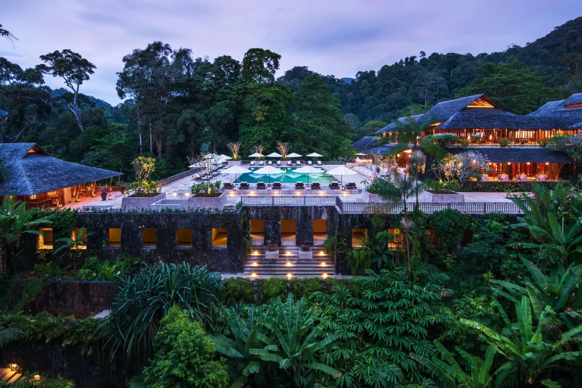 The Datai Langkawi — canopy villa immersed in the Malaysian rainforest