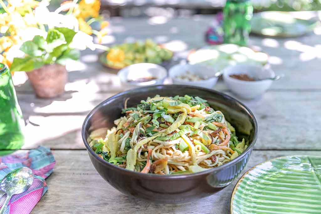Farm-to-table cuisine at Ngalung Kalla